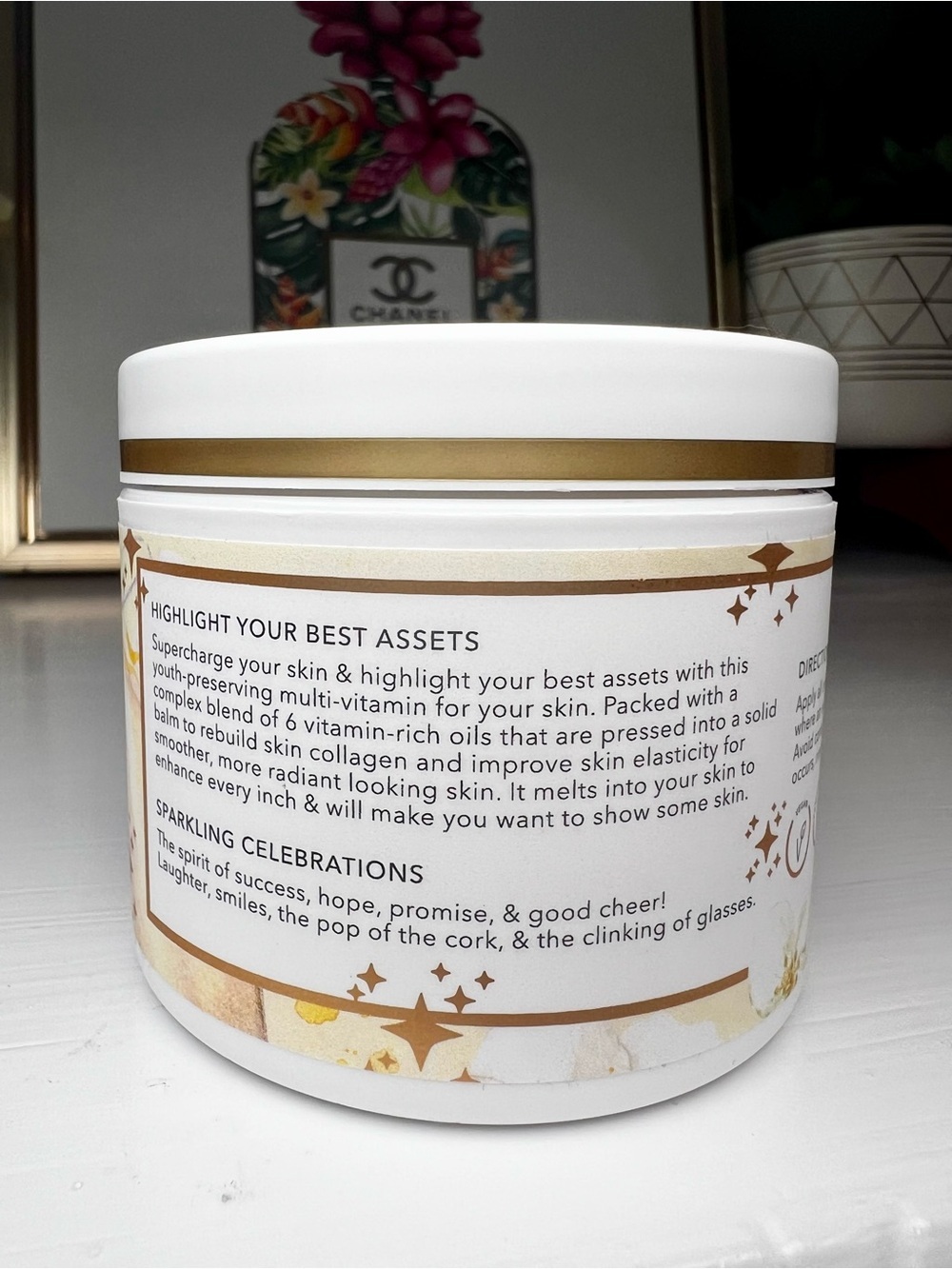 Nakery Beauty SkinVitamin Pressed Body Oil Melt In Sparkling Celebrations - Picture 6 of 8